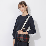 クレストブリッジチェックボアバッグ