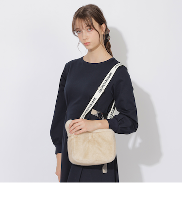 フェイクファーバッグ