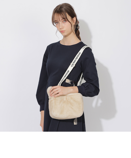 フェイクファーバッグ