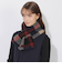 クレストブリッジチェックボアマフラー