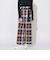 クレストブリッジチェックベルテッドパンツ