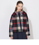 クレストブリッジチェックダッフルブルゾン