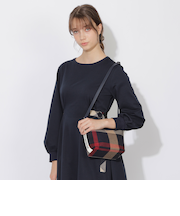 クレストブリッジチェックミニバッグ