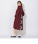 【Meシリーズ】バックチェック切替タートルワンピース
