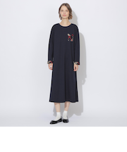 ロングスリーブポケワンピース