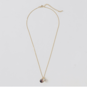 トゥインクルチェックチャームネックレス