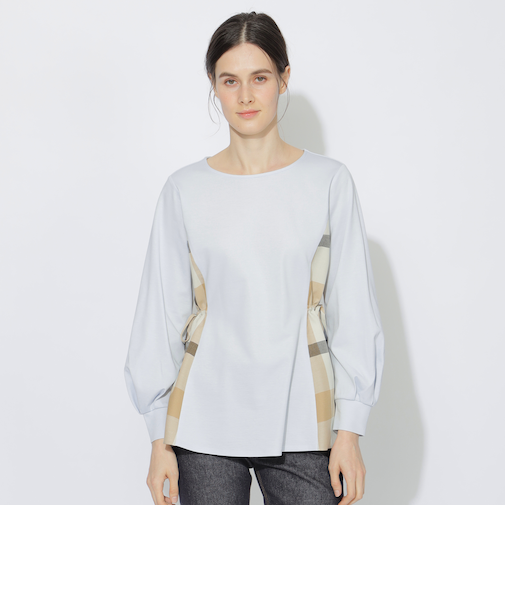 サイドチェック切替プルオーバー