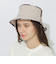 クレストブリッジチェックトリムバケットハット