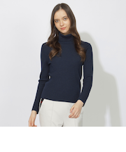 【Quiet checkシリーズ】リブニットインナー