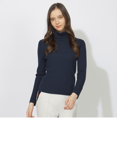 【Quiet checkシリーズ】リブニットインナー