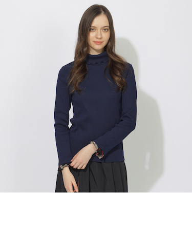 【Quiet checkシリーズ】ハイネックインナー