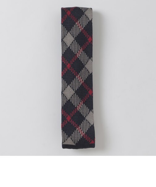 クレストブリッジチェックニットタイ