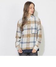 クレストブリッジチェックトリムシャツ