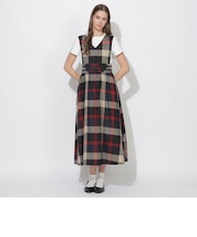 クレストブリッジチェックジャンスカワンピース
