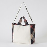 クレストブリッジチェックトリムバッグ