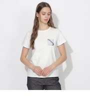 チェックポケットベイビーTシャツ