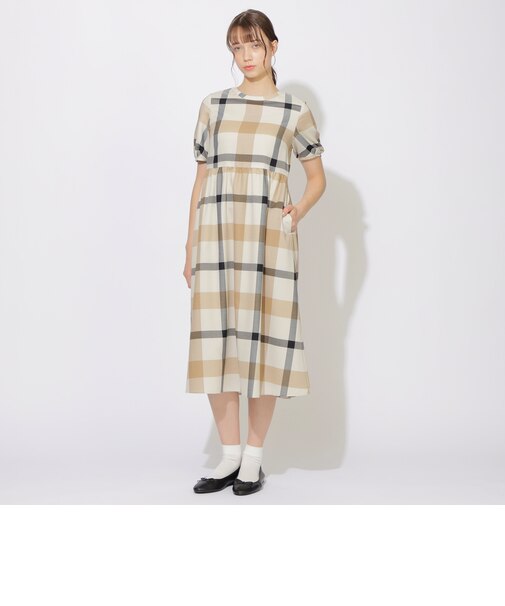 クレストブリッジチェックワンピース