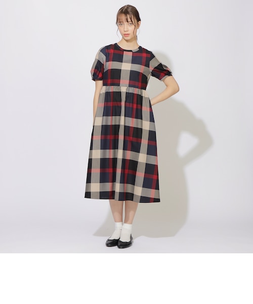 クレストブリッジチェックワンピース｜シービー・クレストブリッジの