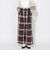 クレストブリッジチェックベルテッドパンツ