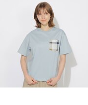 チェックポケットTシャツ