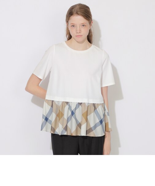 ペプラムTシャツ