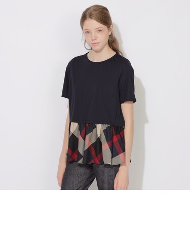 ペプラムTシャツ