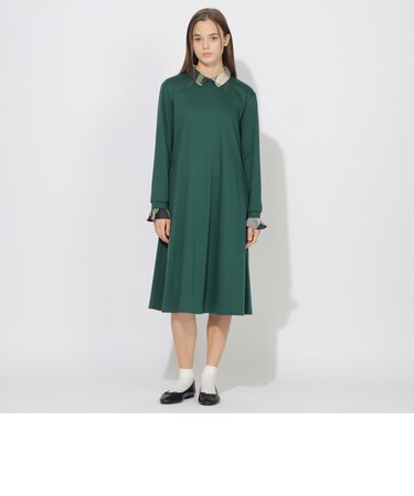 【Meシリーズ】チェックカラーワンピース