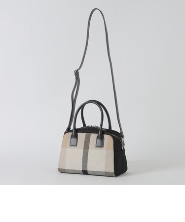 クレストブリッジチェックミニボストン