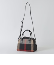 クレストブリッジチェックミニボストン