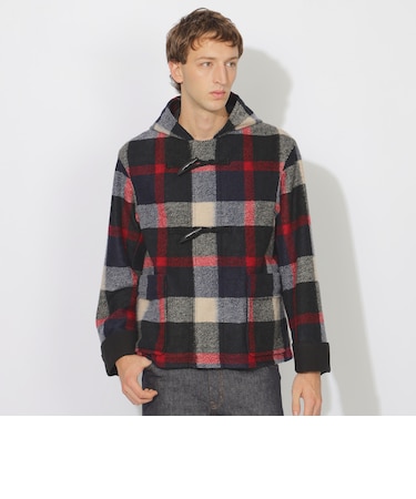 【ユニセックス】クレストブリッジチェックダッフルブルゾン