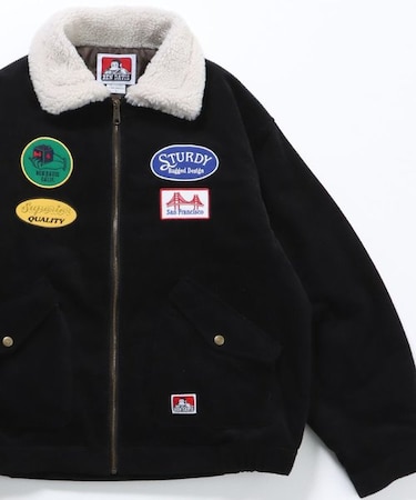 BEN DAVIS(ベンデイビス)】WINTER TRAIL JACKET / コーデュロイ ボア 