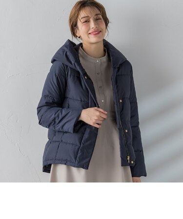 バックドロストショートダウンコート