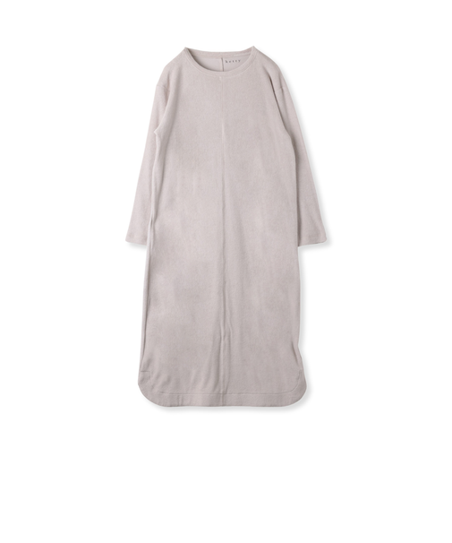 コットンカシミヤパイルリラックスワンピース ≪手洗い可能≫