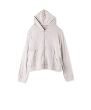 コットンカシミヤパイルパーカー ≪手洗い可能≫