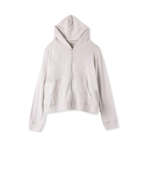 コットンカシミヤパイルパーカー ≪手洗い可能≫