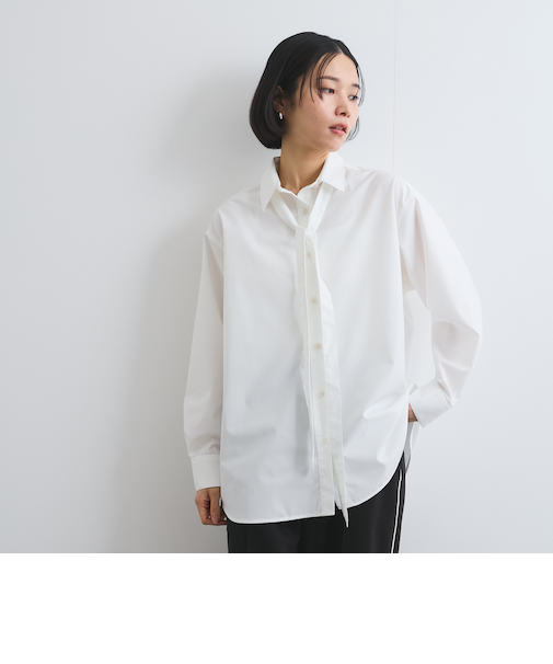 アレンジボウタイブラウス≪手洗い可能≫