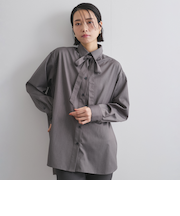 アレンジボウタイブラウス≪手洗い可能≫