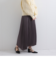 ビンテージサテンプリーツスカート≪手洗い可能≫