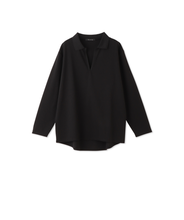 キーネックポンチトップス≪洗濯機で洗える≫