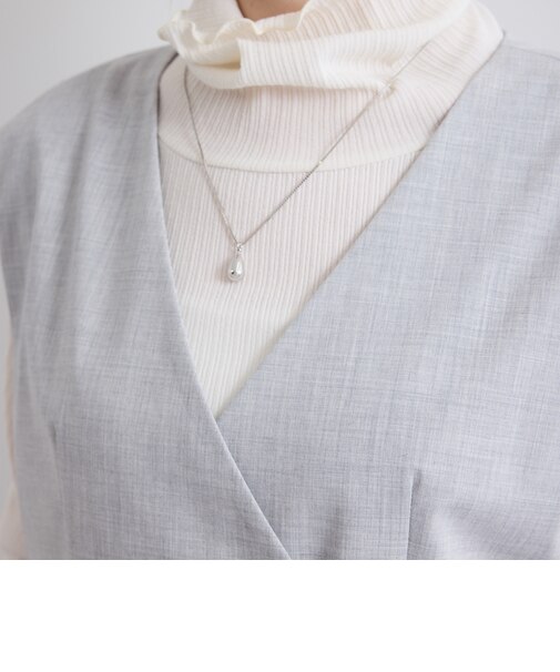 ドロップモチーフネックレス