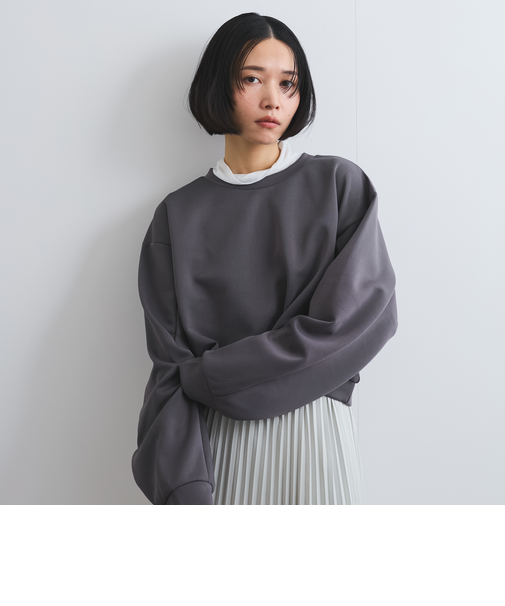 ダンボールクルーネックプルオーバー≪セットアップ対応/手洗い可能≫