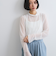 シアーハイネックカットトップス≪手洗い可能≫