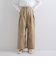 ツイルタックカーブパンツ≪手洗い可能≫