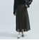 シアーパネルフレアスカート≪手洗い可能≫