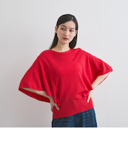 【UVカット/接触冷感】フレアスリーブプルオーバー≪手洗い可能≫