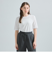 ミニドビーベロアTシャツ≪手洗い可能≫