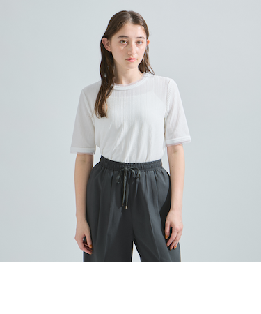 ミニドビーベロアTシャツ≪手洗い可能≫
