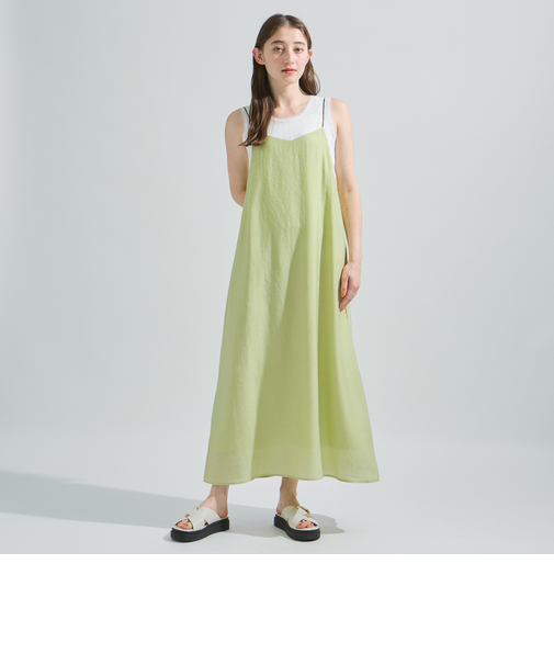 ラフィーネクロスキャミワンピース≪手洗い可能≫