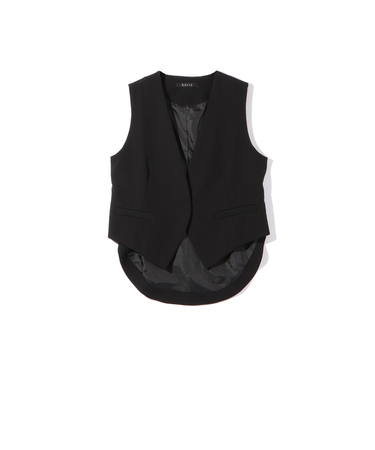 バックテールショートジレ≪手洗い可能≫