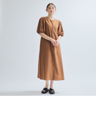 タンブラーブッチャー前開きワンピース≪手洗い可能≫